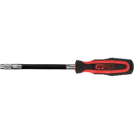 KS Tools - Tournevis porte-embout 1/4'' ERGOTORQUEplus, flexible, 200mm - 159.1129