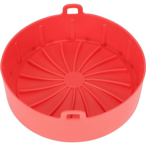 Revêtement D'autocuiseur, Gril en Silicone, Moule à Pain, Tapis à Gâteau, Marmite à Air pour une Cuisson Pratique dans un Accessoire de Cuisine (rouge) (1/4)