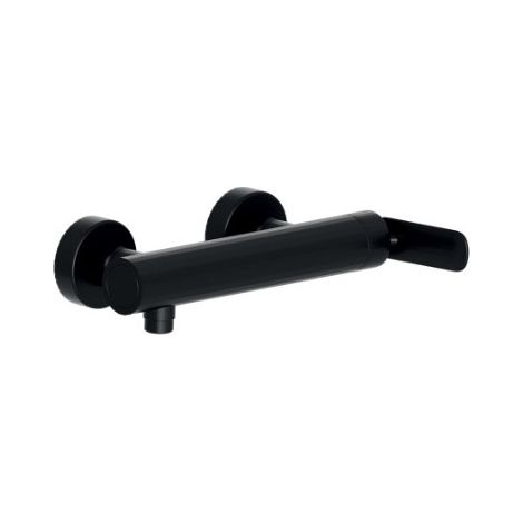 Mitigeur de douche mural Noir Mat - CRISTINA ONDYNA FL40113 (1/2)