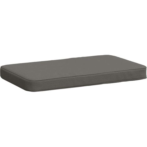Coussin de banc 1 pièce VUGHT 100 % polyester Gris vidaXL