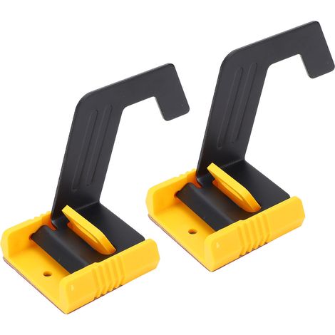 Lot de 2 poignées de verrouillage, interrupteurs à poignée, en alliage, plastique technique et acier, pour porte de boîte de distribution. (1/5)