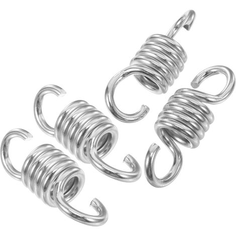 4pièces Ressorts De Balancelle Robustes Suspension pour Hamac Balançoire Porche De Boxe Chaise Suspendue Utilisation Extérieure Résistance Traction (1/5)