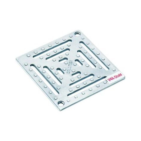 Dallmer 501783 Grille RHS 140, 1,5 mm, antidérapante (1/2)