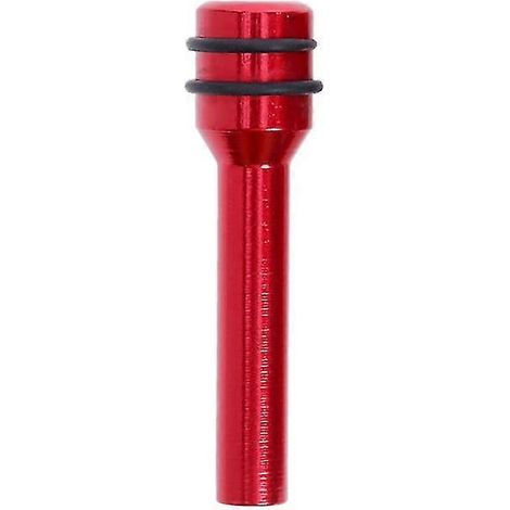 Goupilles de verrouillage de porte universelles en alliage d'aluminium pour voiture et camion - Couvercle de protection pour verrou de porte - 1 pièce rouge (1/5)