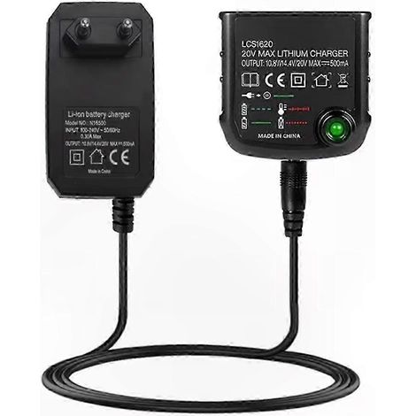 Chargeur de Batterie 20V Lithium pour Batteries Rechargeables LBXR20, LB20, LBX20 - Compatible (1/5)