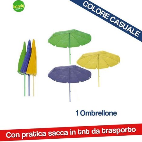 Ombrellone ll-009 200 cm h 180 cm Colori assortiti (1/3)