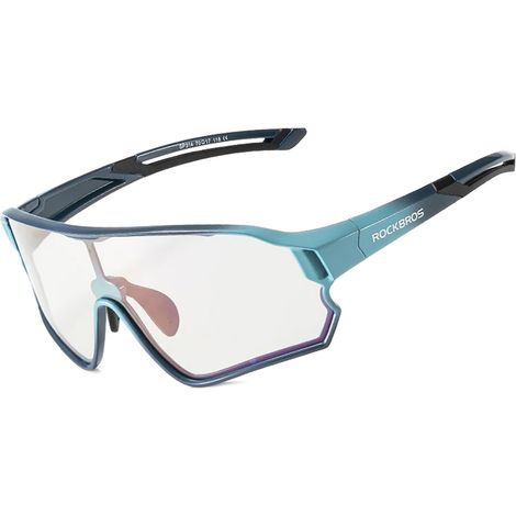 Gafas de ciclismo polarizadas para niños de 8 a 14 años con protección UV400 - azules