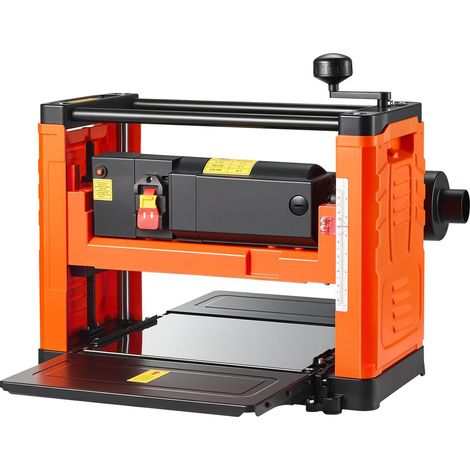 Planer Électrique à Deux Lames, Largeur 330 mm, Moteur Puissant 1800W, 23500 RPM, Avec Rouleaux Doubles et Protection (1/5)