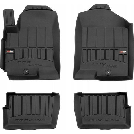 ALFOMBRAS Y FELPUDOS DE GOMA KIA SOUL 1 I 2008-2013 3D TROUGH (1/5)