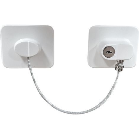 2pcs Fenêtre Entrebâilleur de Porte Verrouillage Porte Coulissante Bébé Sécurité Enfant Verrou de Sécurité Câble Catch Fils