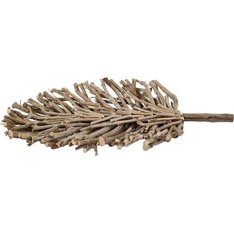 Signes Grimalt Foglia sospesa grigia 8x57x25 cm - Design unico e versatile per qualsiasi stanza