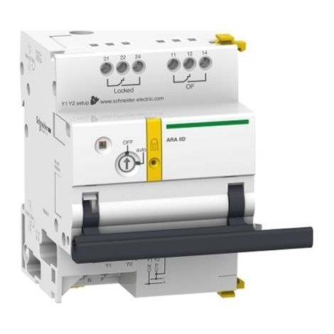 Acti9, ARA iID automatisme de réarmement pour inter différentiel 4P 230VCA 50Hz