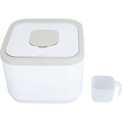 Luftdichter Reisbehälter, großes Fassungsvermögen, stapelbare Aufbewahrungsbox mit Deckel für Mehl, Zuckerkörner, 15 kg / 33,0 lb (1/5)
