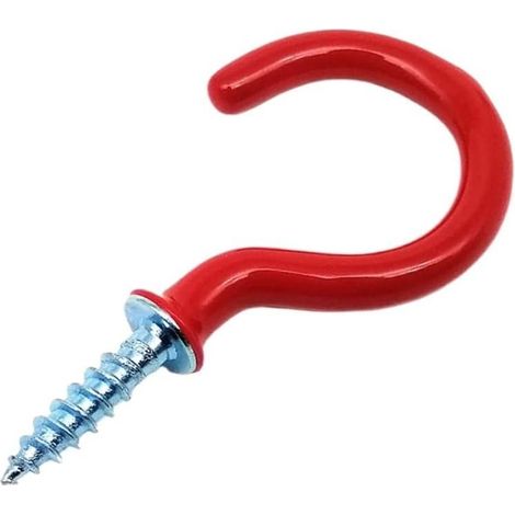 25 crochets plafond - 48 mm - pour suspension et décoration (1/5)