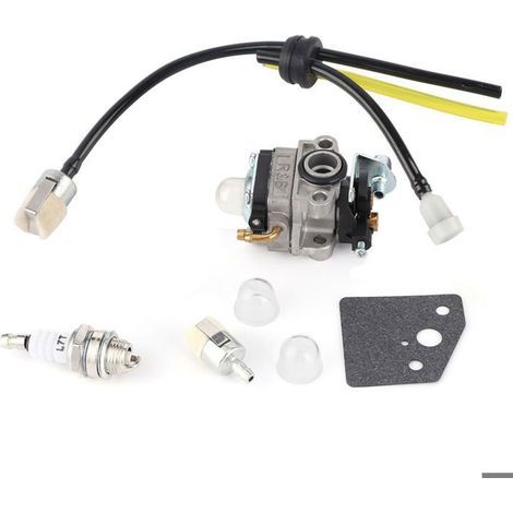 Kit de ligne de carburant pour carburateur compatible avec GX31 GX22 FG100 Little Wonder Mantis Tiller 16100ZM580 (1/5)