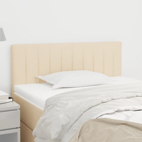 Tête de lit Design industriel - Pour Lit adulte - Crème 90x5x78/88 cm Tissu Chic-592030 (1/5)