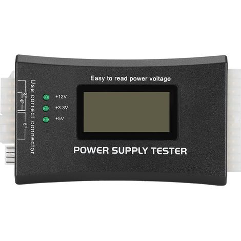 Alimentation ATX PC testeur d'inspection et maintenance avec écran LCD (1/5)