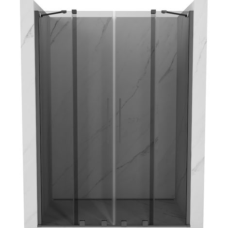 Mexen Velar Duo porte de douche coulissante 160 cm, graphite, gun metal - 871-160-000-42-95 (1/5)