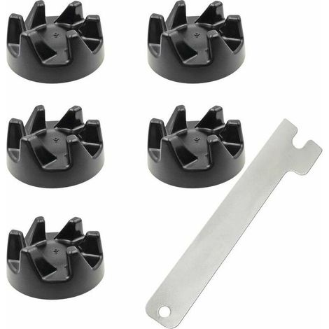 5-teiliges Set Gummikupplungszahnräder mit Ausbauwerkzeug für KitchenAid 9704230 (1/5)
