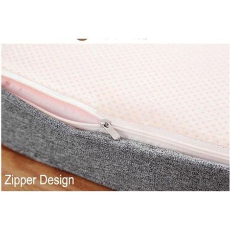 Coussin Siege - Mousse A Memoire De Forme - Pour Chaise Bureau Canape Voiture Jardin - 45 x 45 cm - 8 cm D Epaisseur - 1 Piece (1/3)
