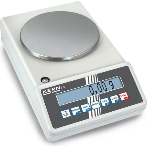 Kern - Balance de précision 572, plateau Ø 150 mm portée max. 2400 g - 572-35