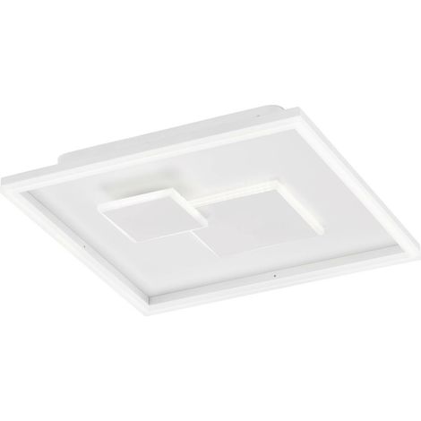 [NEUWERTIG] B-Ware Wofi Nadra Deckenlampe Deckenlampe Lampe Leuchte Decke Dimmbar Weiß 27 W Eckig