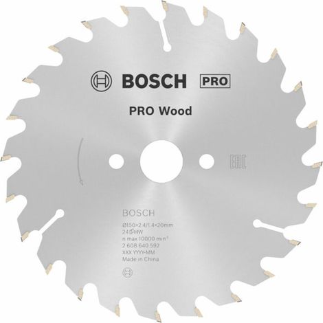 Bosch PRO Wood Kreissägeblatt 150 x 2,4 x 20 mm - 2608640592 (1/5)