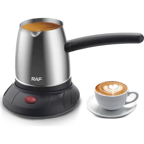Cafetière électrique inox 500ml avec poignée600wa108 (1/5)