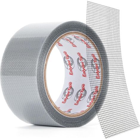 Moskitonetz-Reparaturband 50 mm x 9 m - Grau (1/5)