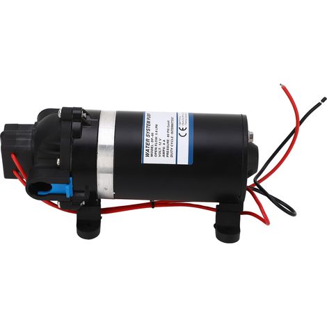 12V Hochdruck-Membranwasserpumpe, selbstansaugend 5,8L/min 80psi, Mikro-Boosterpumpe für die Nebelbewässerung zu Hause, im Wohnmobil, auf dem Boot und im Schiffsverkehr. (1/5)