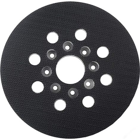 Plateau De Ponçage 125 Mm Compatible Bosch Gex 125 1 Ae Pex 220 A Ae Skil 7402 7490 (1/4)