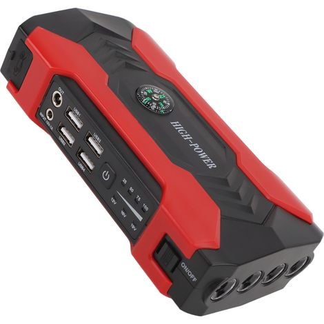 Batterie externe multifonctionnelle de 48 000 mAh pour voiture, démarreur de secours pour moteurs et motos 12 V (100-240 V). (1/5)