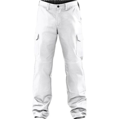 Kübler Arbeitshose Bundhose ORGANIQ 2448 1414 10 weiß Gr. 114 (1/2)