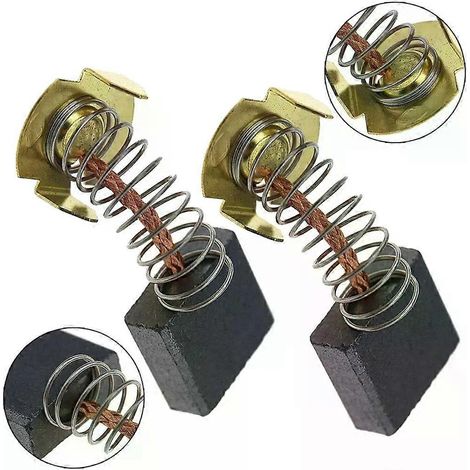 2 Stück Ersatz-Kohlebürsten für Makita CB202, CB203 und CB204 Winkelschleifer und Poliermaschinen (1/4)