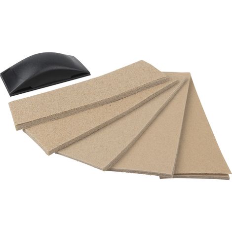Wolfcraft Manuelles Schleifset – 51-teilig (2898000) (1/4)
