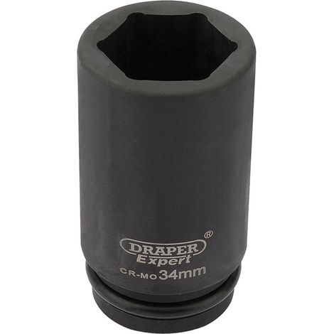 Draper Expert 34mm (3/4") Square Drive Hi-Torq® 6-Point Deep Impact Socket (Model 27142) (1/5)