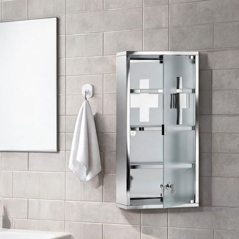 Meuble de salle de bain trasparente 30 x 12 x 60 cm (1/5)