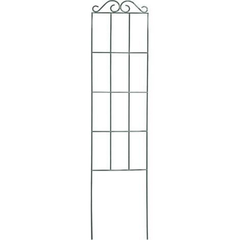 Support Pour Plantes Grimpantes - Structure En Fer - 50 x 15 cm - Vert Or Noir - Usage Intérieur Et Extérieur - 1 Pièce (1/5)