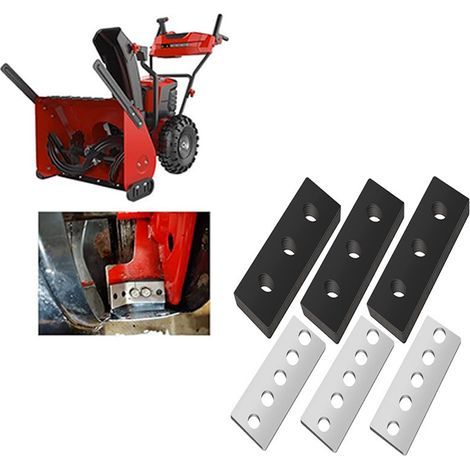 Type universel 304 en acier inoxydable souffleuse à neige roue remplacement Kit souffleuse lame applicable post - modification machine de niveau 2 (1/4)