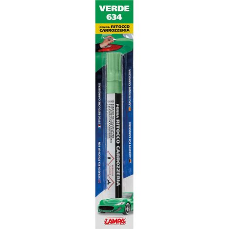 Penna ritocco carrozzeria - Verde - 634