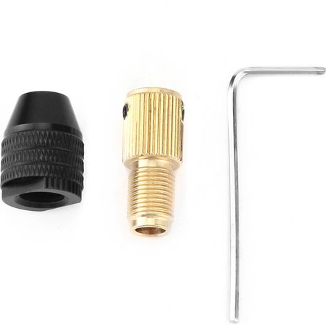 Mandril miniatura autoajustable para accesorios de taladro eléctrico de 0,3 a 3,4 mm (5 mm), tipo B