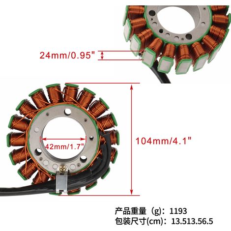 Zündspulen-Statoradapter für Odes 800 Dominator D2 D4 X2 X4 21040109704 (1/4)