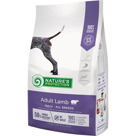 Nature's Protection Lammfleisch für ausgewachsene Tiere aller Rassen, 12 kg (1/3)
