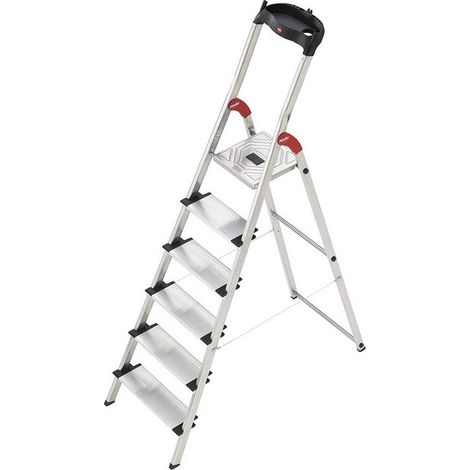 Scaletta 6 gradini - altezza massima di lavoro 3.28m - 8816-001 (1/5)