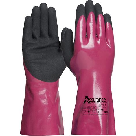 Gants enduit nitrile double enduction Pip - 8