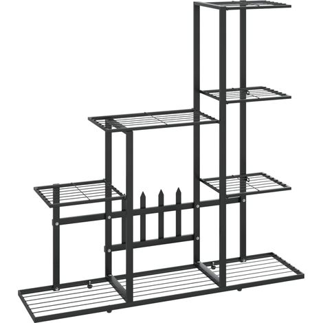 Portavaso portafiori 945 x 25 x 88 cm metallo nero 020045169