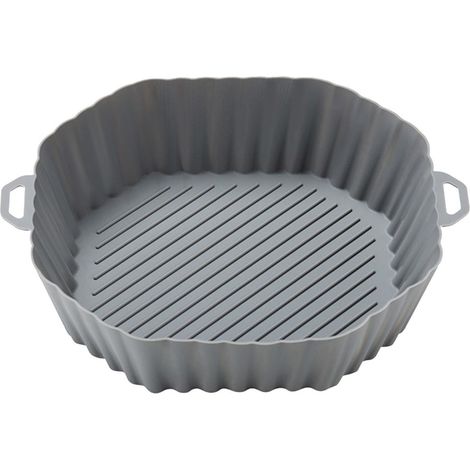 Liner Pour Friteuse À Air - Bac En Silicone Réutilisable - Forme Octogonale - Compatible Avec Friteuses À Air Standard - 1 Pièce (1/5)