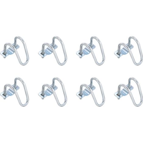 8pcs Connecteur-Croisé Vertical Ajustement 1"(25mm) à 1"(25mm) (1/5)