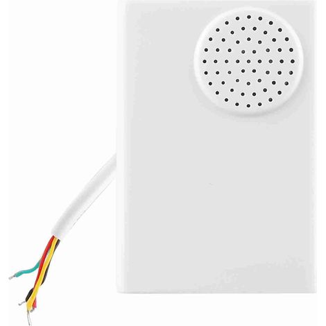 Carillon de Sonnette Filaire 12 V à Installation Simple pour Système de Contrôle D'accès de sécurité Domestique avec Volume de 90 Décibels, adapté à Les Types de Systèmes de (1/5)