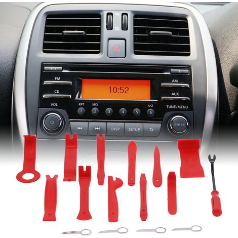 Audio-Reparatur-Werkzeugset, 16-teiliges Demontage-Werkzeugset, rot. (1/5)